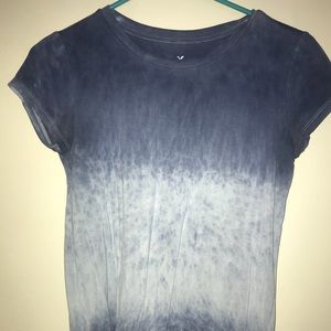 Blue ombré shirt